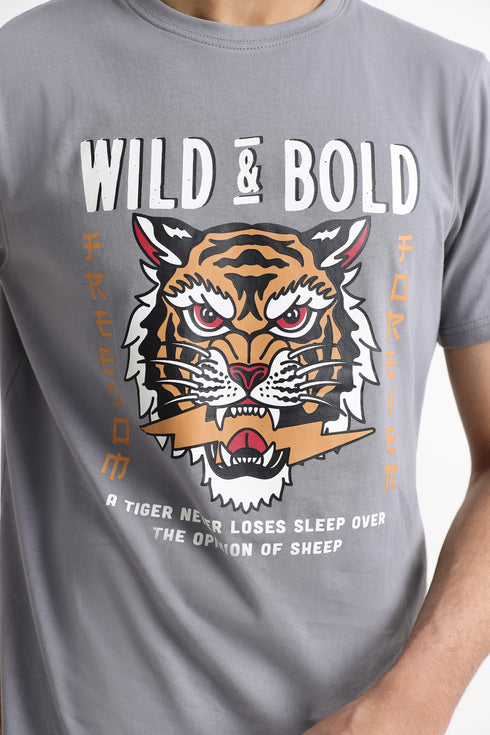 Wild and Bold Graphic T-Shirt